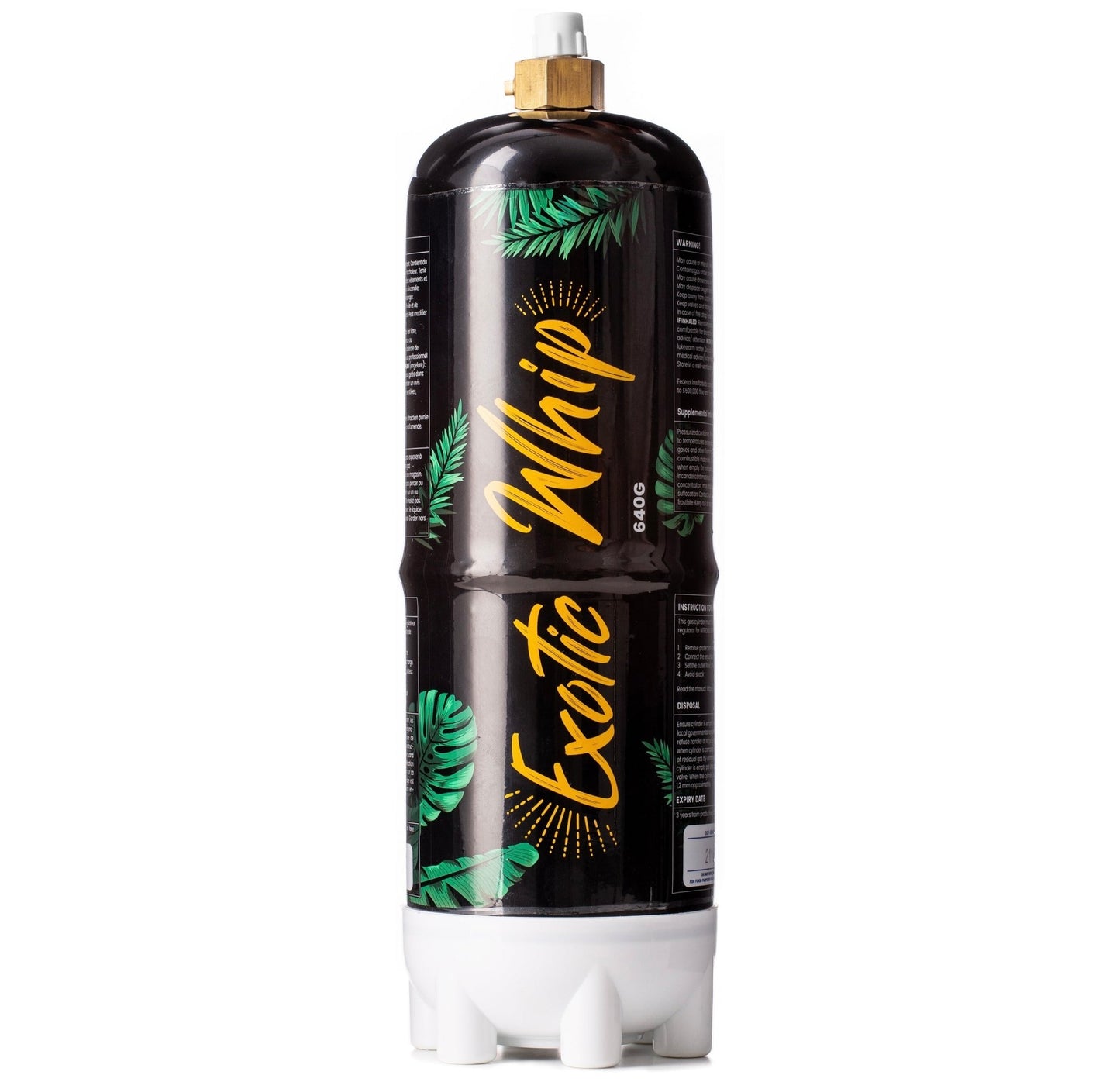 Exotic Whip 640g Einweg N2O Lachgas Flasche - Krasses Gas