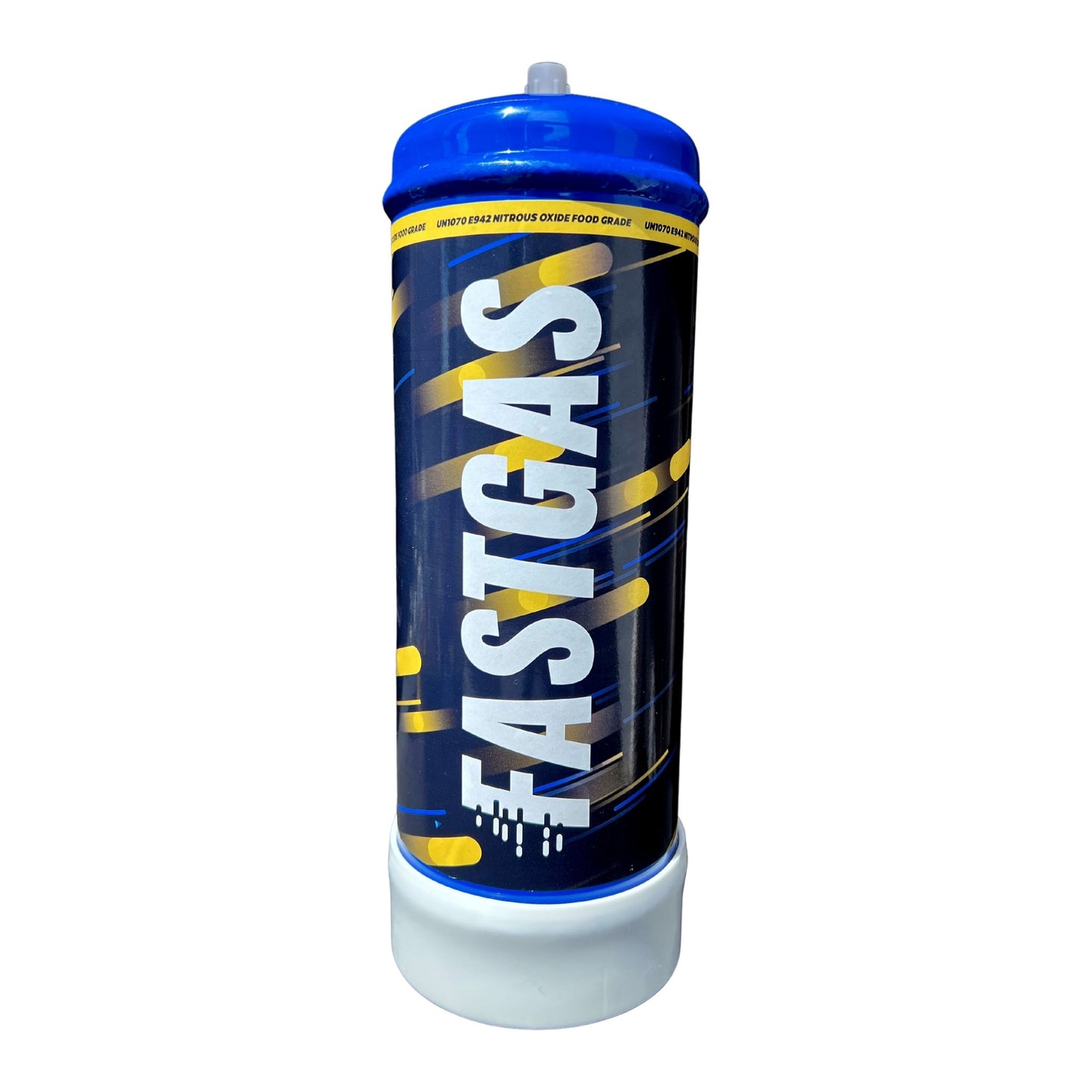 Fast-Gas - Distickstoffmonoxid Einweg Flasche- 1250 Gramm - Krasses Gas