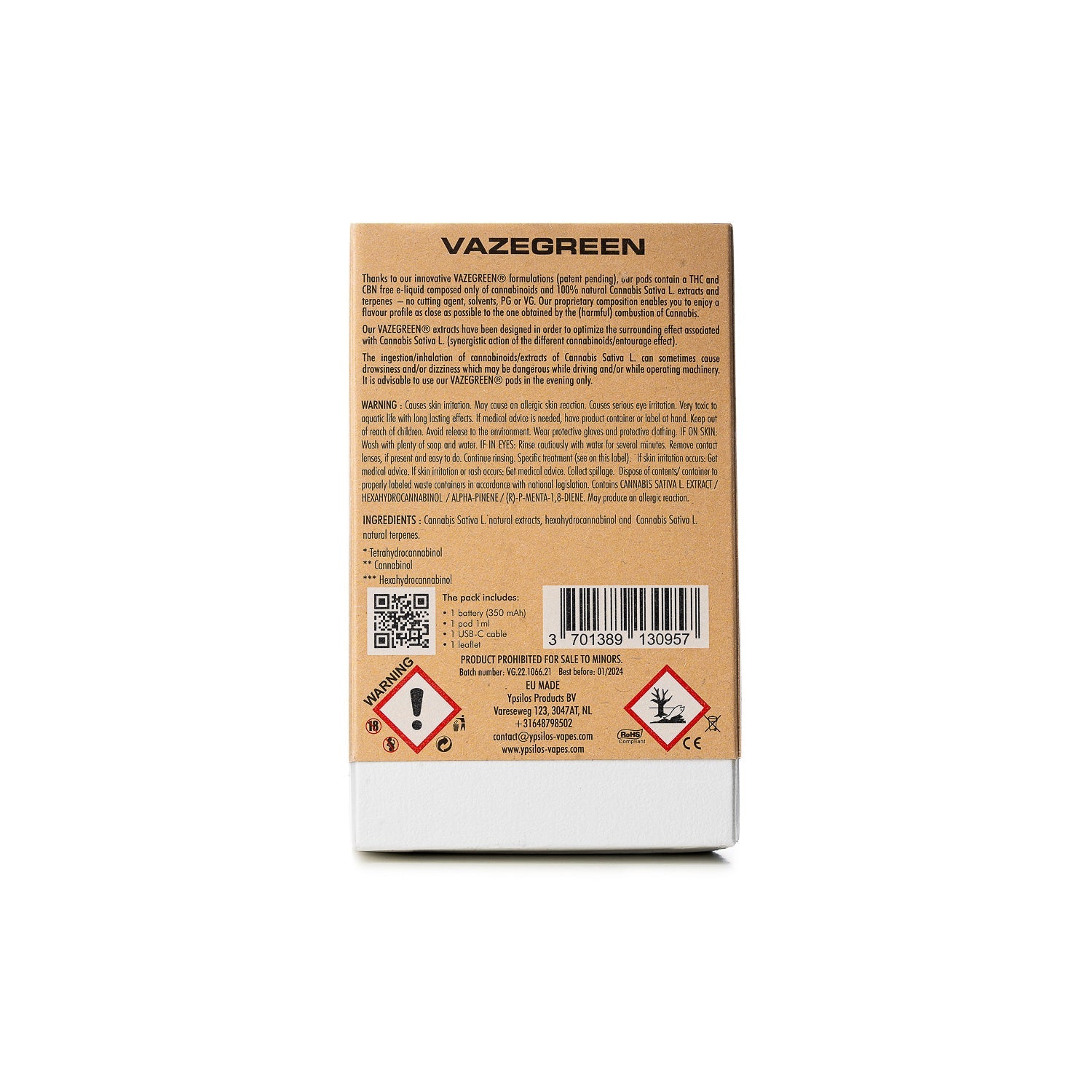 VazeGreen HASH Starterkit - Krasses Gas