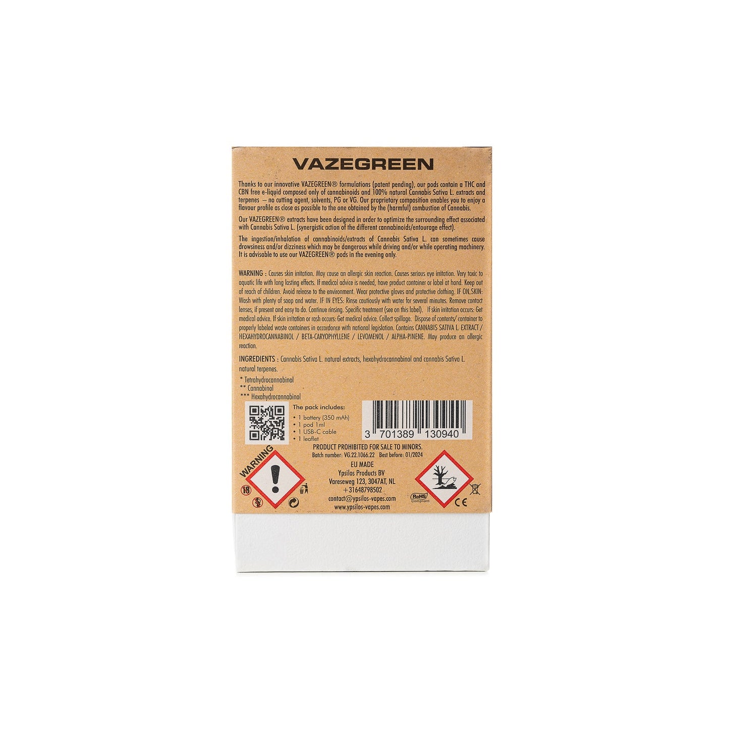 VazeGreen WEED Starterkit - Krasses Gas